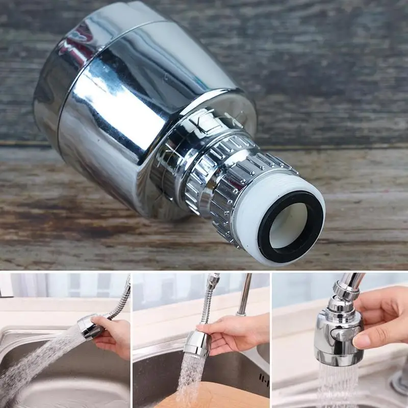 ABS кухня душ аэраторы крана вращающийся Bubbler сопла смесители экономии водопроводной воды аксессуары расширитель раковина головка адаптер P6A3