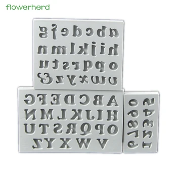 

Font Chocolate Silicone Mold Letters and Numbers 26 Alphabet Cake Decoration Tool 0-9 Digital Mold Fondant Cake Decorating Tools