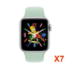 IWO-reloj inteligente X7 Serie 6, con Bluetooth, llamada, rastreador deportivo de ritmo cardíaco, para Android IOS, PK W26, T500, X6