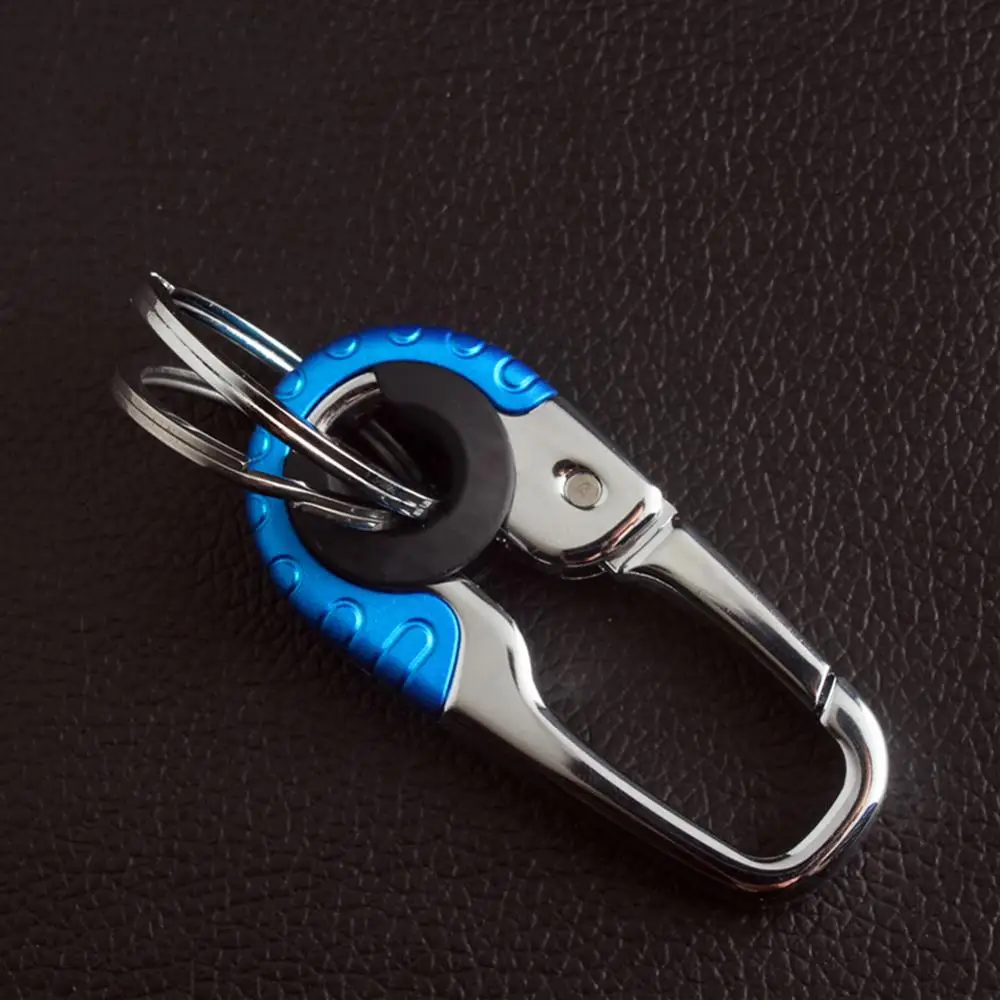 Car-Styling Metal Key Ring Cowhide KeyChain For La... - Grandado - Foto 9