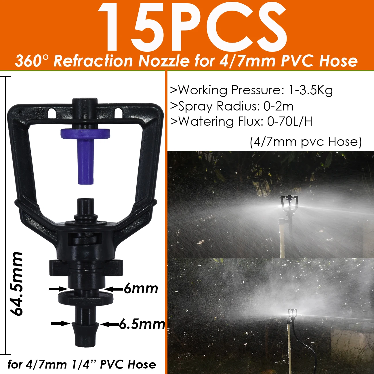 SPL11-133-6MM-15PCS