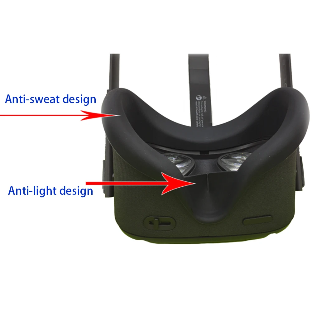 Очки VR, аксессуары, сменные подарки, затенение, Защитная Эластичная маска для глаз, для лица, силиконовый мягкий чехол, кожа для OculusQuest