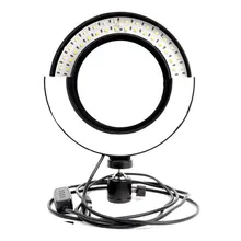 Live Dimmable Desktop Multifunctional Ring Light 3 Color Led Mobile Phone Beauty Facial Selfie Photography Fill Light