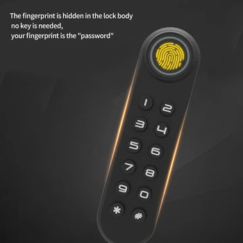 

F20V Keyless Fingerprint Password Drawer Office Cabinet Electronic Coded Lock Smart Finger Print Door Lock