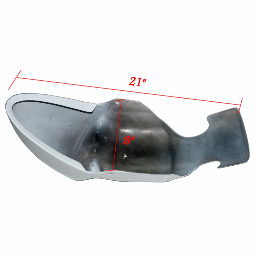 Motorcycle Cafe Racer Mudguard Retro Cowl Fender Tail Section with Seat Custom Fits For Harley Sportster XL 2004- up New