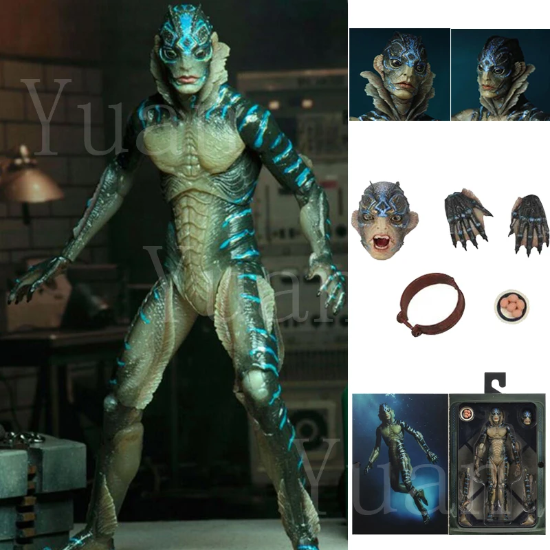Оригинальный NECA форма воды амфибия человек подвижная фигурка ужас модель для