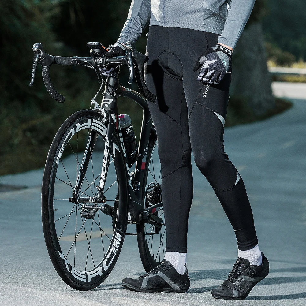 Santic Cycling Pants Spring Cycling Pants Quick-drying Breathable Cycling Pants Summer Men's Pants With Cushion