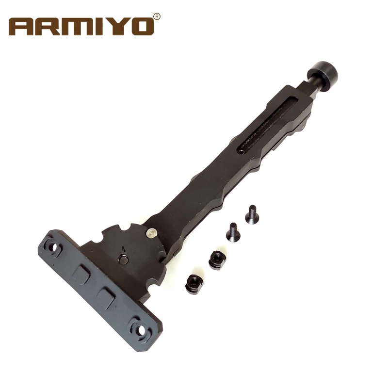 Armiyo модульный замок Защита для рук подножка; алюминиевый сплав стойка крепление адаптер подходит на левую или правую сторону съемки