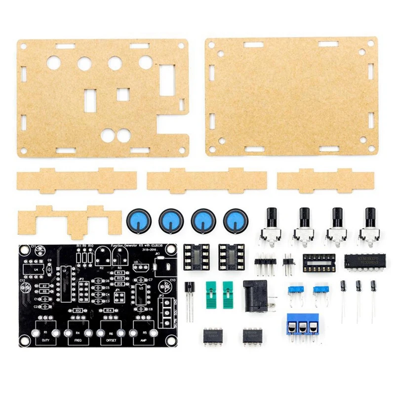 Топ Icl8038 сигнала Генератор набор для домашнего мастера Синусоидальная Треугольники сигнал прямоугольной пилообразный Выход 5 Гц~ 400 кГц Регулируемая частота амплитуда