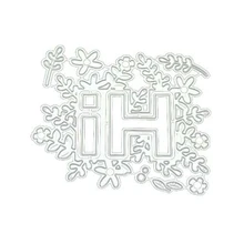 Привет Слово металлические Вырубные штампы Скрапбукинг слово для создания открыток альбом декоративное тиснение DIY шаблоны для рукоделия