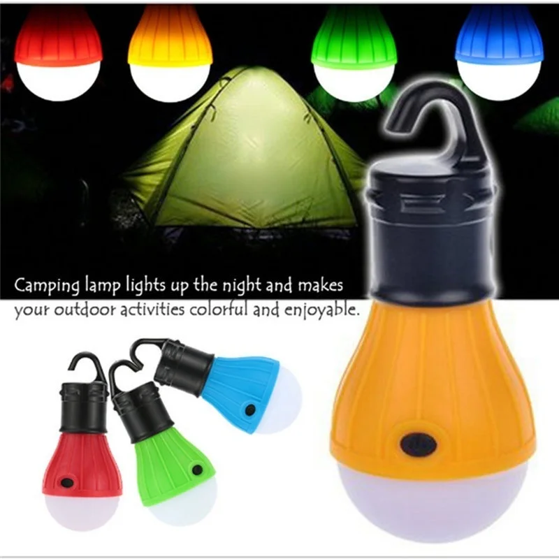 

Mini Portable LED Light 3 LEDs 800LM Hanging Adventure Emergency Lanters Lamp Bulb Light Outdoor Camping Tent Accessories