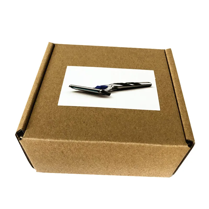 Custom Packaging 16PCS Gillette Fusion Men Razor Blades Replacement Blade 5 Layers Men Face Care Straight 2