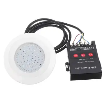 

108LED 12W Underwater Swimming Pool Light Spa Pond Lamp DC12V IP68 Waterproof White Warm White RGB