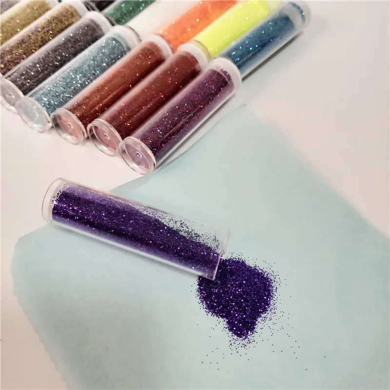 24 Colors Diamond Glitter Powder for Temporary Tattoo Kids Face Body DIY Painting Decorate Nail Phone Case Art