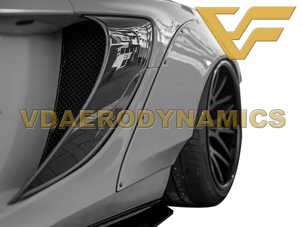 11-14 MP4 12C 650S поверхность из углеродного волокна боковое крыло вентиляционное отверстие дам рамка накладка