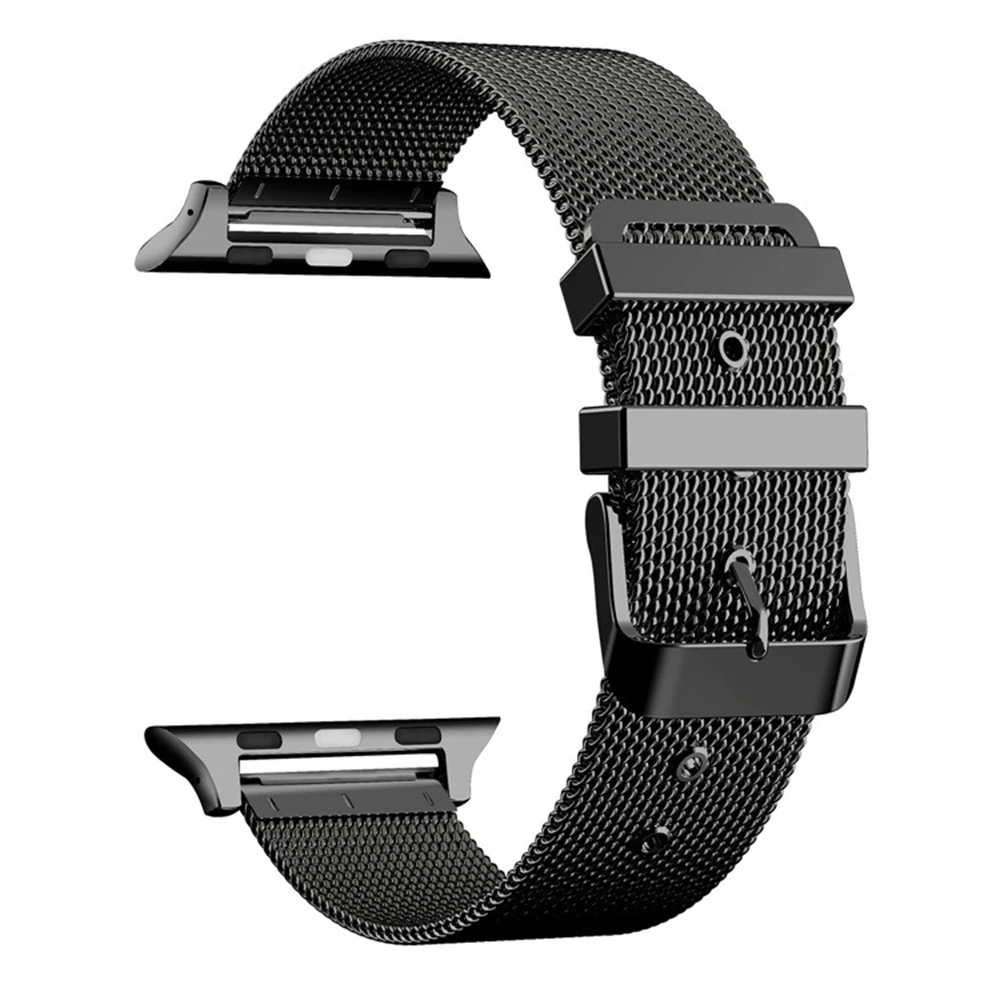 Quality Milanese Strap for Apple Watch Band Series 4 40mm 44mm Stainless Steel Bracelet for iWatch Series 3 / 2 / 1 38mm 42mm for Women Men