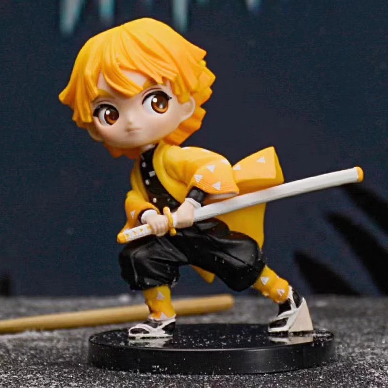 Qposket аниме Demon Slayer: Kimetsu no Yaiba милые фигурки коллекционные модели игрушки