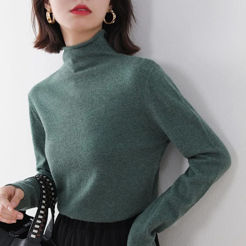 Hot Sale Soft Sweaters Women 100%  Wool Knit