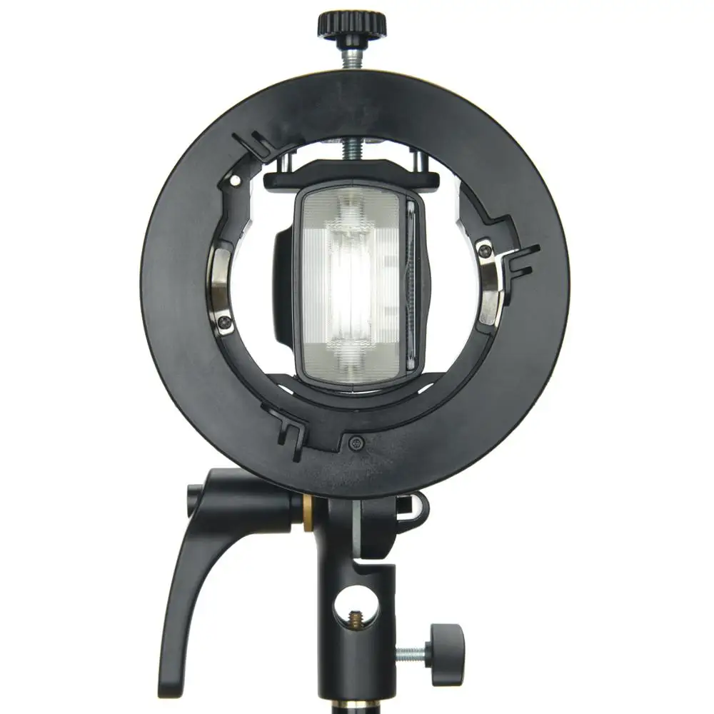 Godox S2 Bowens крепление вспышки s-типа держатель кронштейн для Godox V1 V860II AD200 AD400PRO TT600 Speedlite Flash Snoot софтбокс сетка