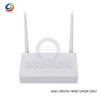 

Customized 4GE+2ports GPON ONU Daul band 2.4G & 5.0G WIFI onu same function as HS8546V5 HS8145V G-140W-ME