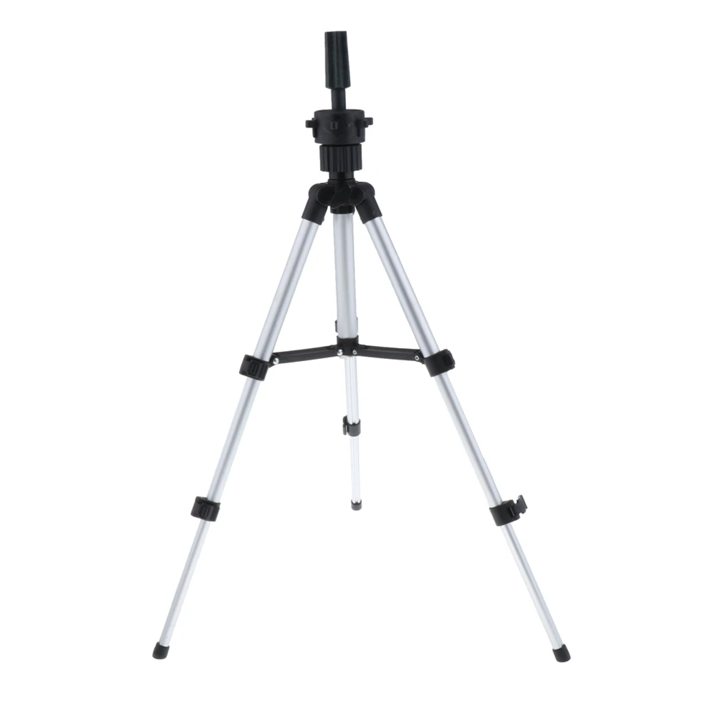3x Heavy Duty Wig Mannequin Tripod Aluminum Travel Makeup Head Stand 11-21''