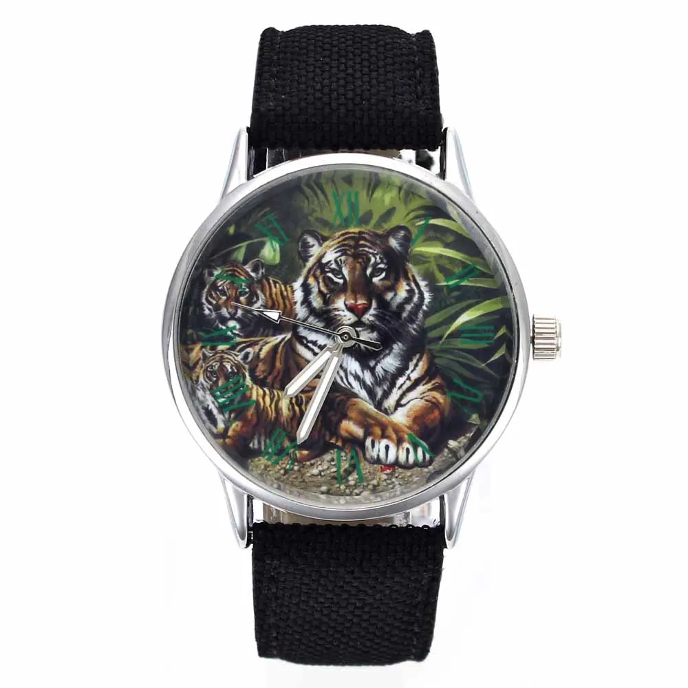Часы наручные Tiger Forest King женские и мужские кварцевые модные ювелирные украшения с