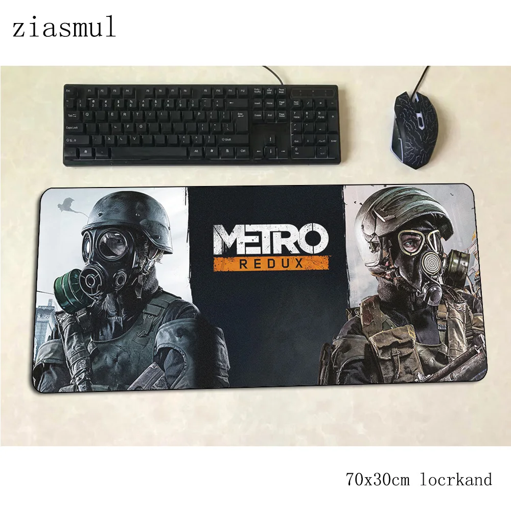 Metro 2033 коврики 700x300x3 мм эстетический игровой коврик для мыши большой с