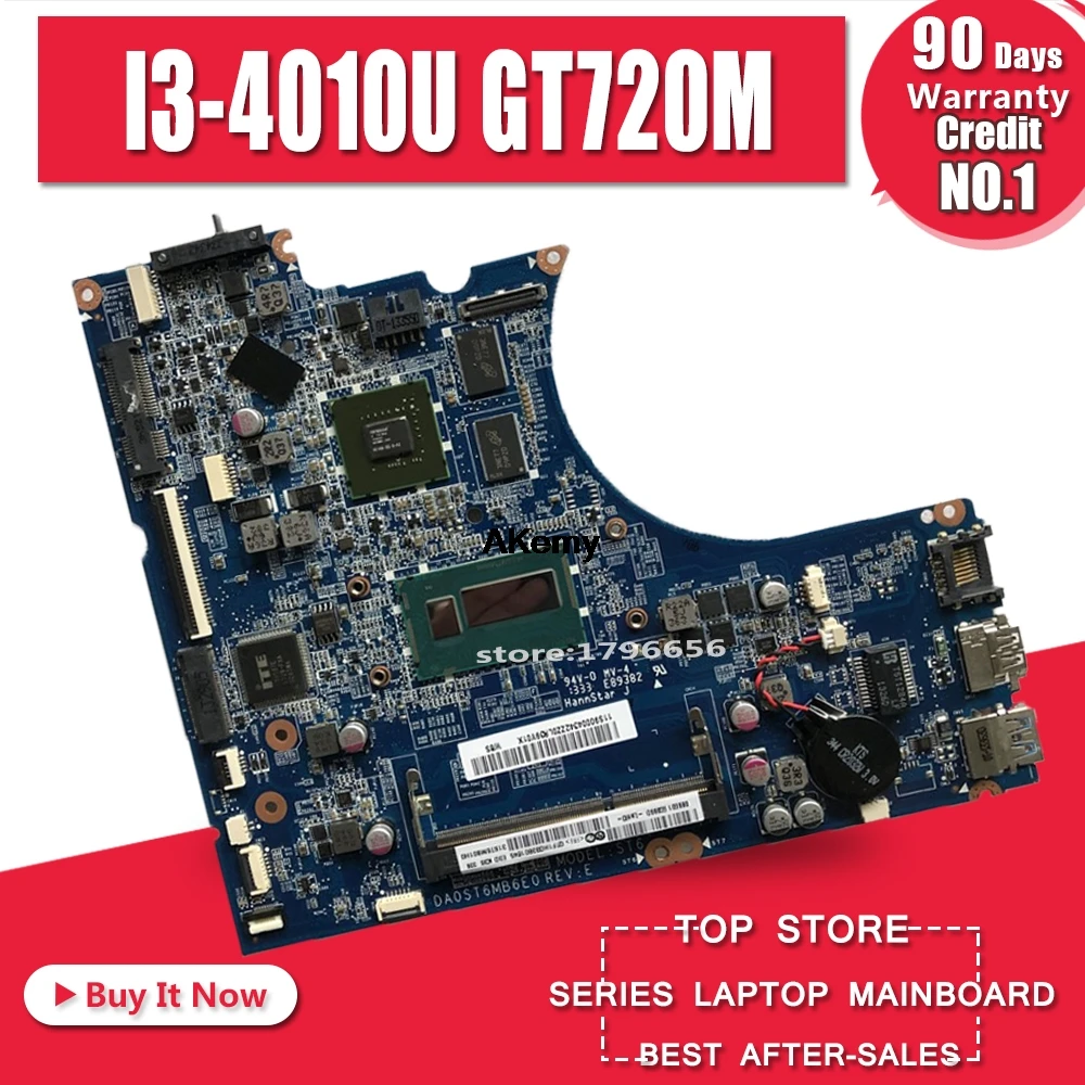 DA0ST6MB6F0 Laptop Moederbord Voor Lenovo Flex-14 Originele Moederbord I3-4010U GT720M DA0ST6MB6F0 Laptop Moederbord Voor Lenovo Flex-14 Originele Moederbord I3-4010U GT720M