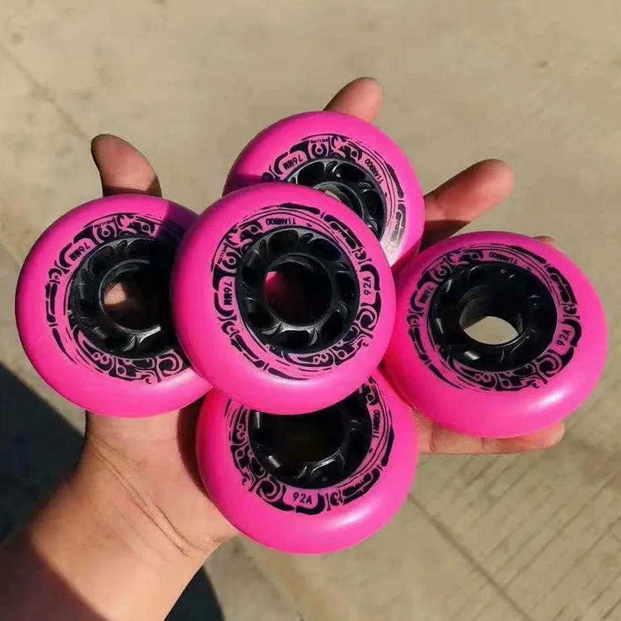 84mm Big Inline Skates Wheel For FSK Slalom Speed Skating