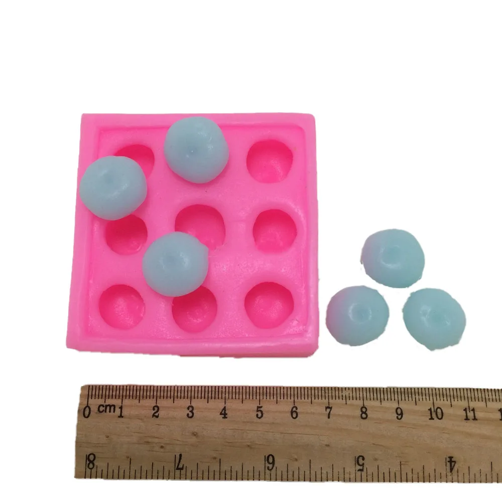 AA007 blueberry Mulberry cooking tools wedding decoration Silicone mold baking Fondant Sugar Craft Molds DIY