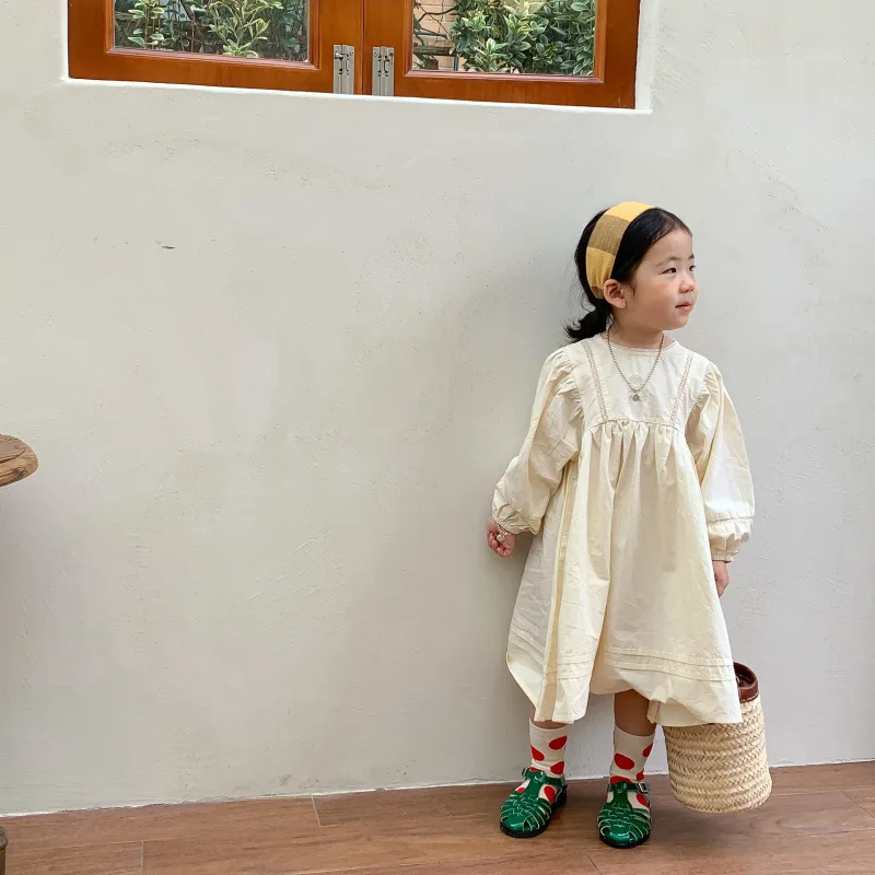 先行販売商品 2 7歳の女の子のための春のドレス 綿の服 刺embroidery ファッショナブル 22 Dresses ブティック Agudigraficos Com