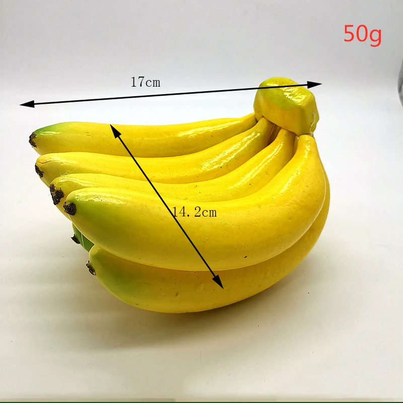 Имитация банана искусственная модель фотография Реквизит банан струна поддельные фрукты Раннее детство образование Реквизит фотография - Цвет: 9banana