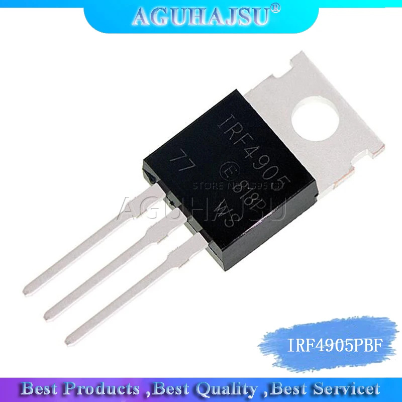 10 шт. IRF4905PBF TO220 IRF4905 TO-220 IRF4905P силовой MOSFET Новый и оригинальный | Электронные