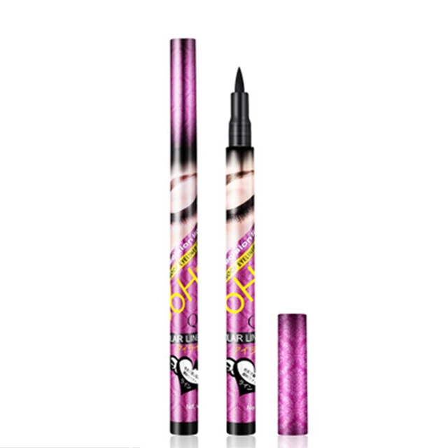 1 PC Quick Dry Black Liquid Eyeliner Pencil No Blooming Waterproof Long Lasting  Eye Liner Pen  for Sexy Eyes Mother's Day Gift TC120
