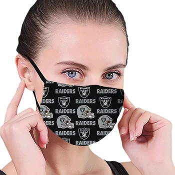 

Sport Reusable Face Mask Unisex Print Logo Team League Washable Dust Protective Mask Fabric Anti-pollution PM2.5 Filter Mask