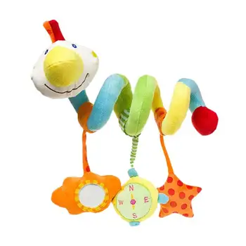 

1pc Kid Crib Hanging Toy Colorful Plush Appease Duck Crib Toy for Toddlers Infant