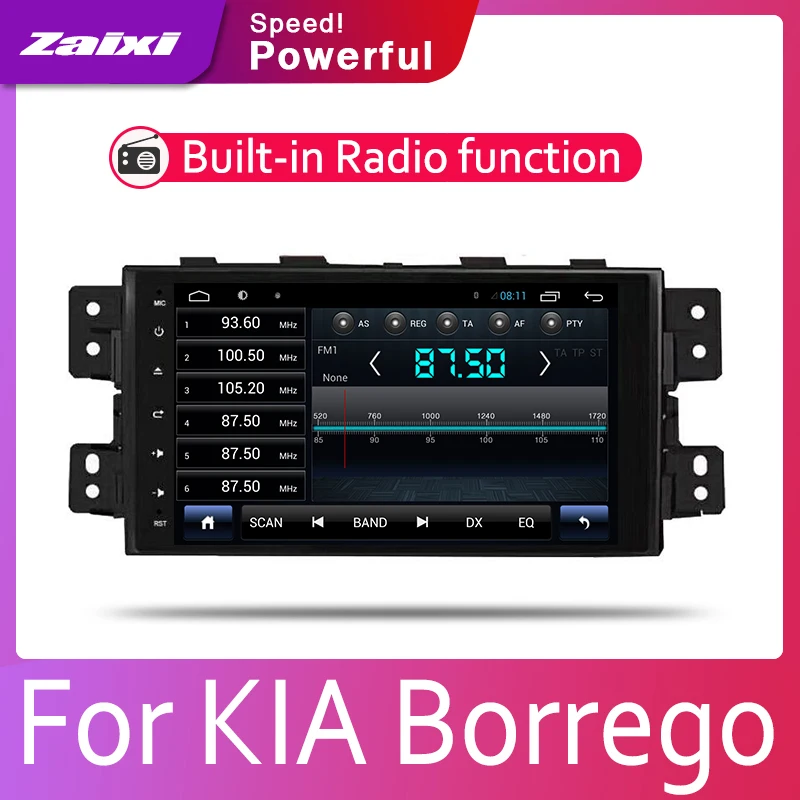 ZaiXi автомобильная система Android 1080P ips ЖК-экран для Kia Mohave Borrego 2008~ автомобильный Радио плеер gps Навигация BT WiFi AUX
