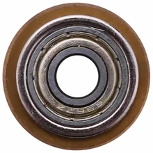 Échange de carreaux carbonisés revêtus de titane, ton laiton, 22x6x6mm