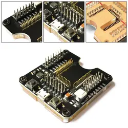 Новая электрическая розетка программатор инструмент ESP32 адаптер гнездо для ESP-WROOM-32 модуль Micro usb Тип B штепсельная плата тестирования
