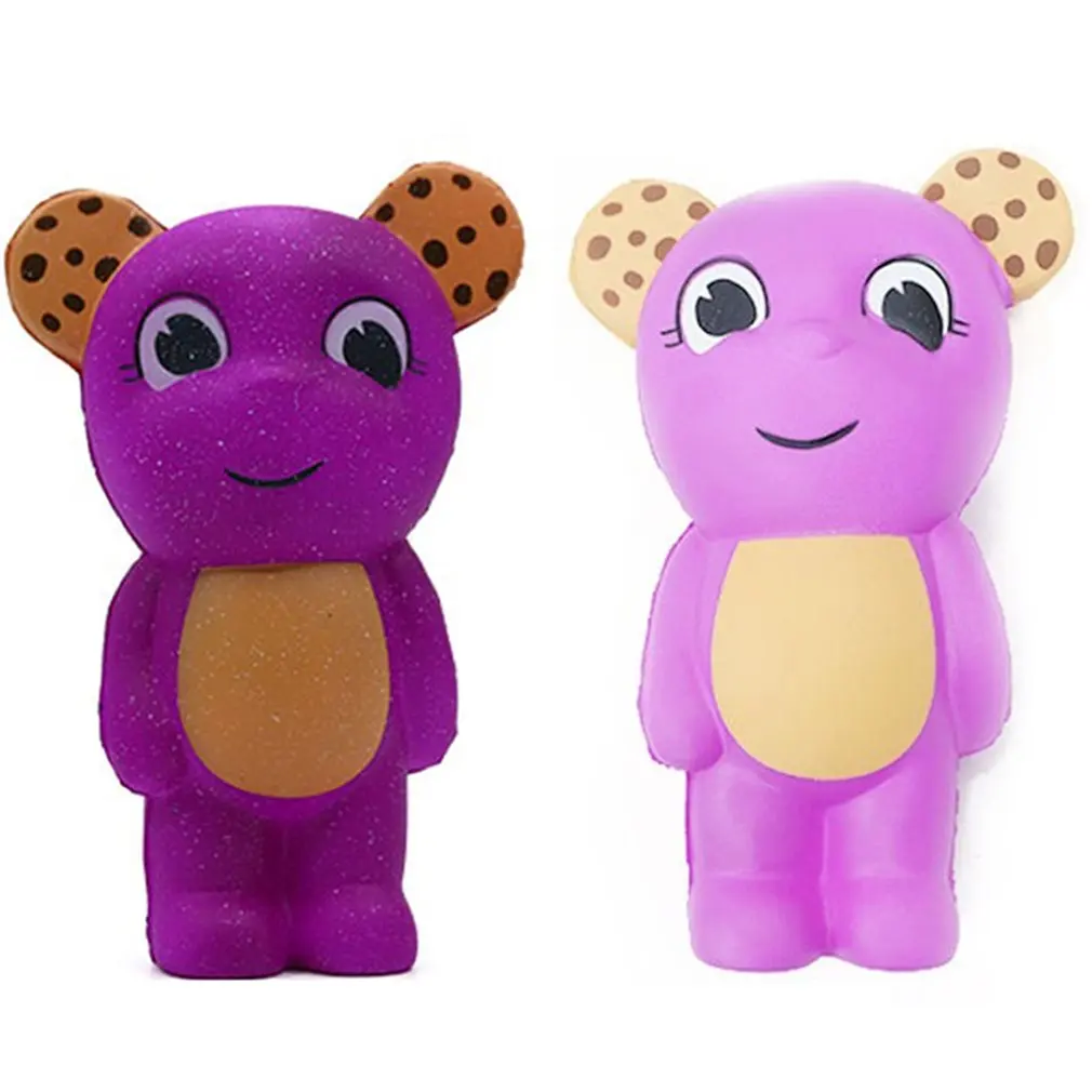 Hot 27 Types Mini Decompression Hand Squeezing Slow Rising Rebound Toys Cute Animal Snowman Squeeze Toy