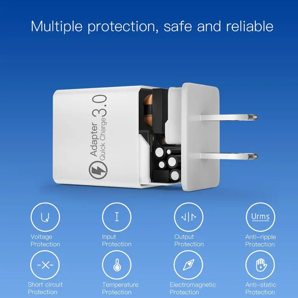 JAKCOM QC3 Супер USB Быстрая Зарядка адаптер приятно чем rock Беспроводное зарядное