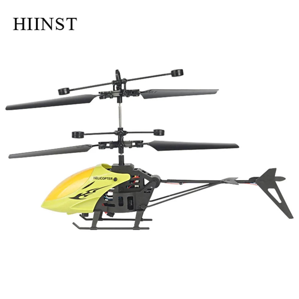 Hiinst вертолет Инфракрасный индукционный мини RC вертолет самолет USB Летающий пульт дистанционного управления Дрон флэш-светильник игрушки для детей
