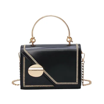 

Matcha Green PU Leather 2020 Design Crossbody Bags Women Small Chain Handbag fashion Hand Bag Ladies Designer Evening Bags