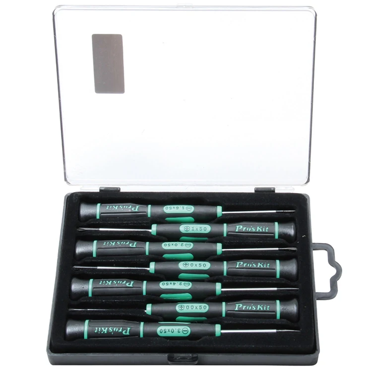 Прецизионный Многофункциональный Набор отверток Pro'skit SD-081A для ремонта мобильного телефона инструмент для разборки 7 набор отверток