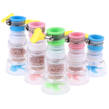 

1PC Water Saver Can Telescopic Tap Water Filter Tools Kitchen Bathroom Accessories Sprinkler Filter Faucet Extenders 4.6x10cm