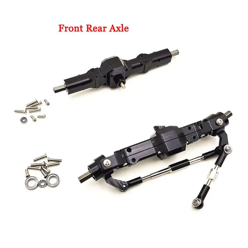 Front Middle Rear Metal RC Car Axle Set for WPL 1/16 B1 B-1 B14 B-14 B16 B-16 B24 B-24 C14 C-14 C24 B36 Upgrade Parts 95AE