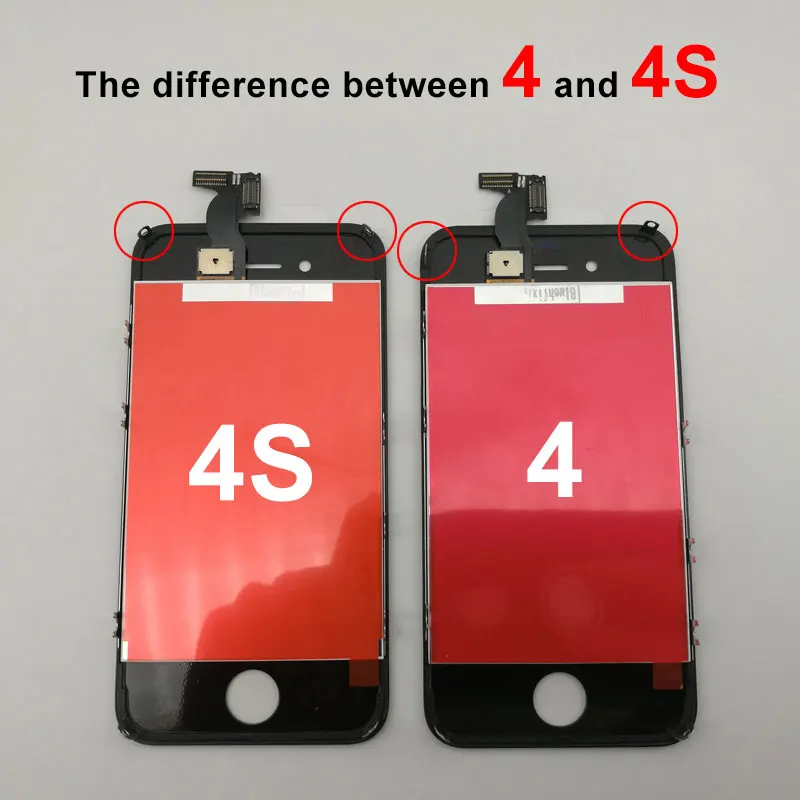 Качественный ЖК-дисплей AAA для iPhone 4, 4S, 5, 5S, SE, 6, 6 S, 6 plus, 6S plus, 7, 7 plus, 8, 8 plus, ЖК-дисплей, сенсорный экран, замена, без битых пикселей