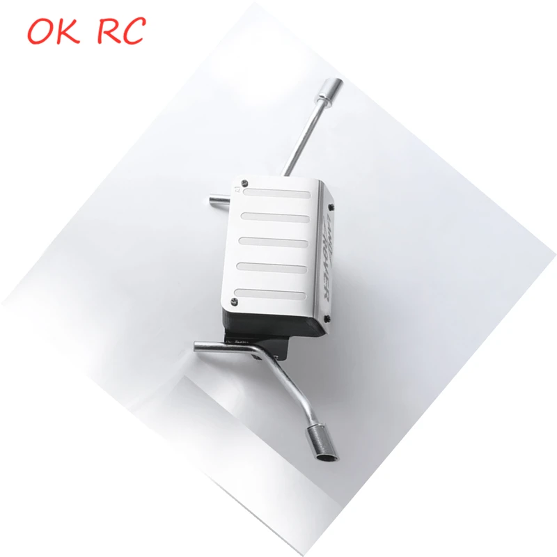 

Metal Simulation Fuel Tank Exhaust Pipes for 1/10 Traxxa Trx4 Defender RC Crawler Car