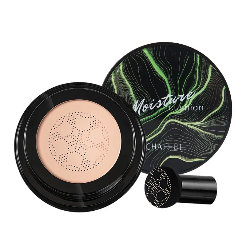 CHAFFUL 2020 Mushroom Head Air Cushion BB Cream CC 100% Natural Concealer Moisturizing Makeup Korean Cosmetics Foundation |
