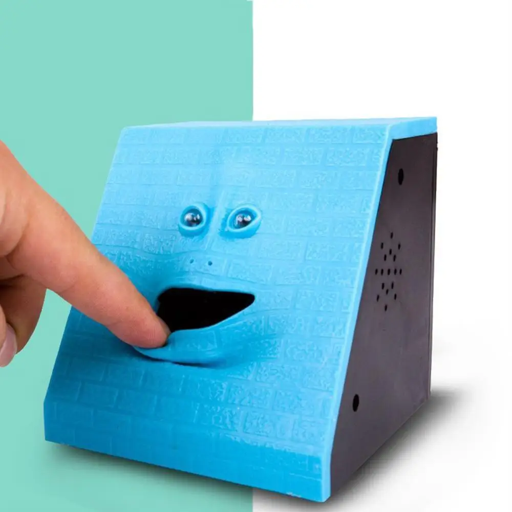 

Face Money Eating Box Automatic Saving Bank Chewing Piggy Bank Cat Safe Box Savings Money for Children Creative Toy